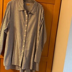 Women's L/S Tulip blouse, size XL